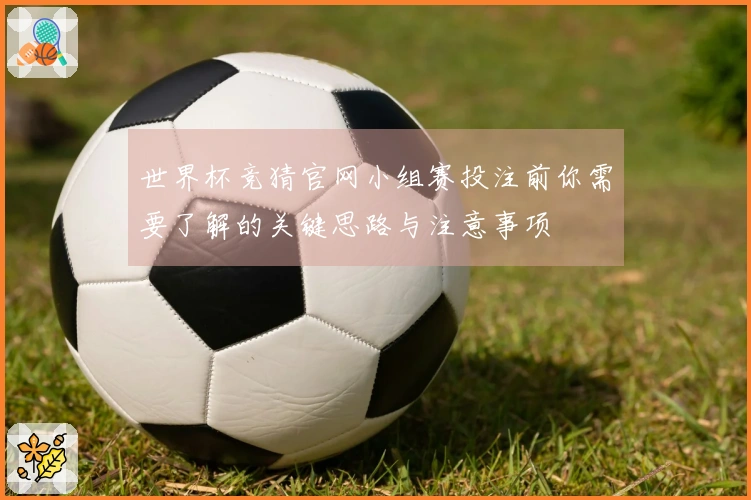世界杯竞猜官网小组赛投注前你需要了解的关键思路与注意事项
