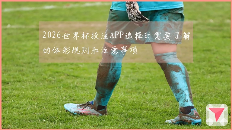 2026世界杯投注APP选择时需要了解的体彩规则和注意事项